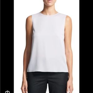 Theory lilac/sugar plum silk tank top